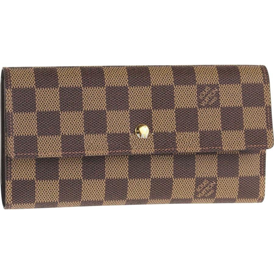 Best Replica Louis Vuitton International Wallet Damier Ebene Canvas N61217